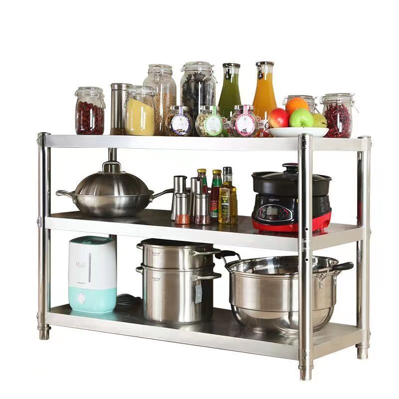 RUITAI Commercial kitchen equipment hotel kitchen shelves stainless steel shelf storage rack