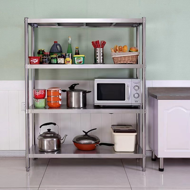 RUITAI Commercial kitchen equipment hotel kitchen shelves stainless steel shelf storage rack