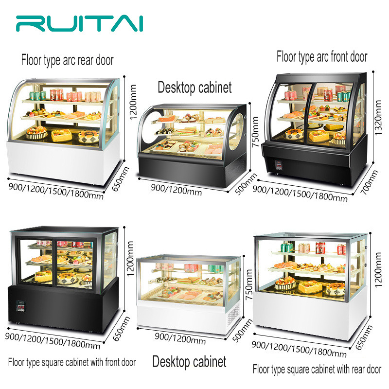 Restaurant Summer fridges candy showcase bread cake showcase air-cooled cake cabinet