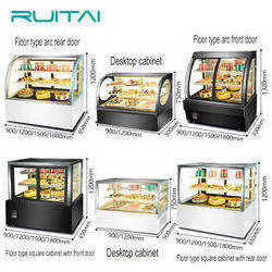 RUITAI Popular Counter Top Display cooler Commercial Cake Sandwich Cooler Open Display Refrigerator Showcase cake Display Fridge