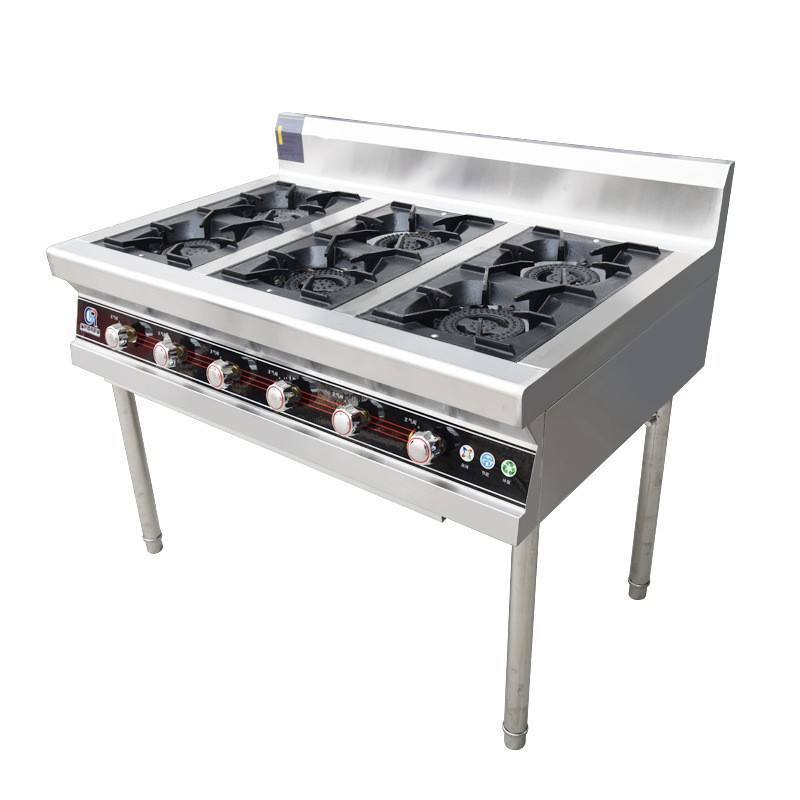 Professional Manufacture free standing cooking 4 burner gas stove For use in the hotel kitchen