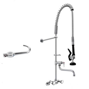 RUITAI Healthy Material Kitchen Faucet Wall Mount Stainless Steel 304 Mini Commercial Pre Rinse Faucet From China