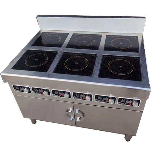 Commercial Multi Ceramic Induction Cooker Stove 3.5kw 4 Burner Electric Ceramic Cooktop Induction Cooker 4 Plates Induction Hob