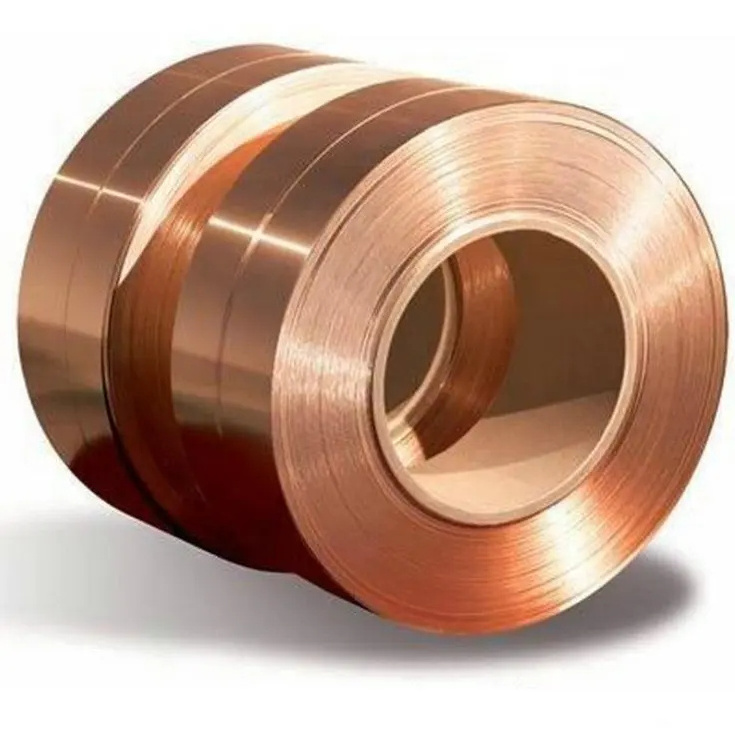 Copper Sheet 0.15mm 2mm Thick C1100 C1201 C1220 Red Copper Coil