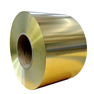 High quality astm 1mm 2mm c1100 c2680 c19010 alloy brass coil/copper strip