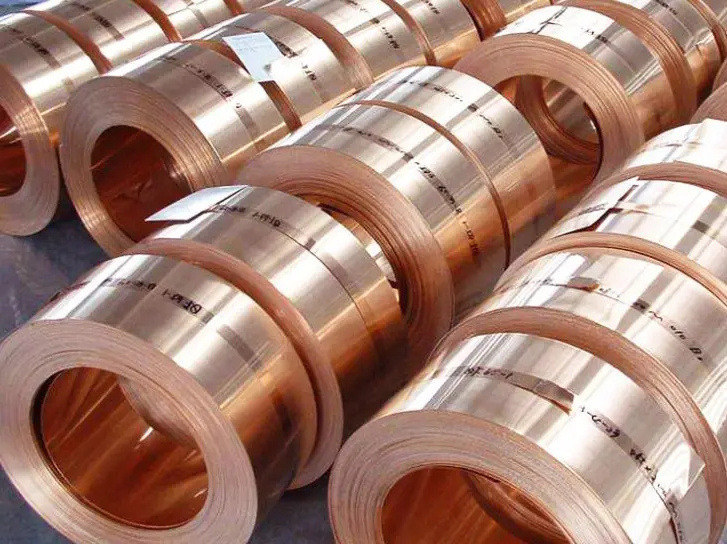 Copper Sheet 0.15mm 2mm Thick C1100 C1201 C1220 Red Copper Coil