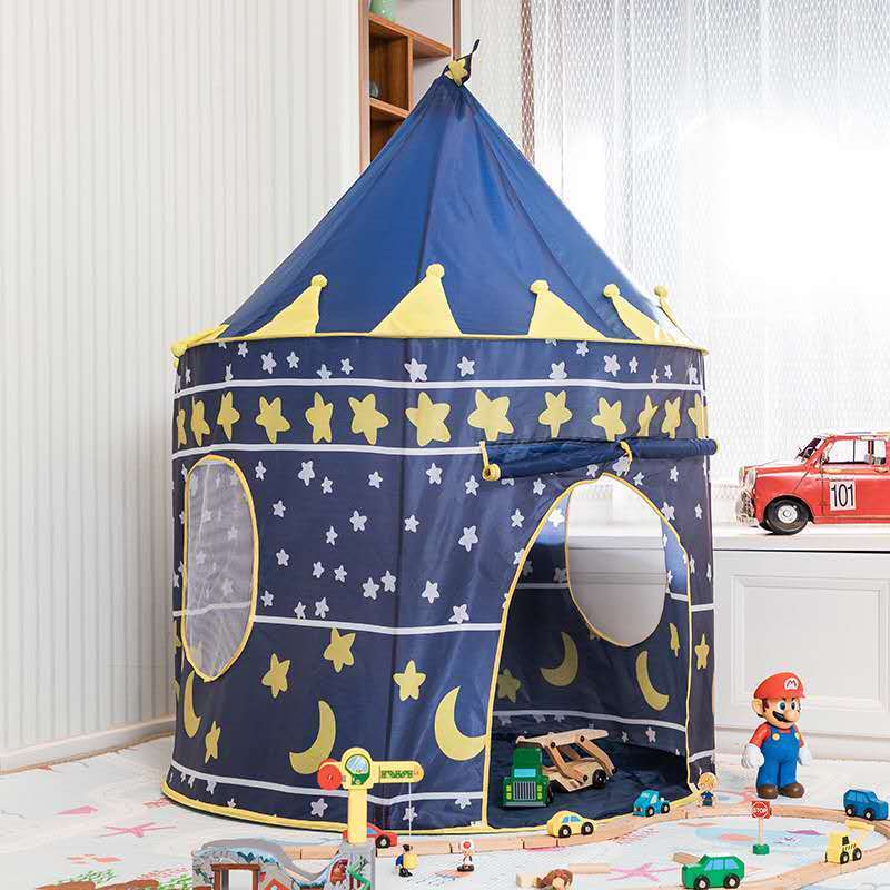 Circus Playhouse Pop up Kids Tent Teepee toy Tent Tipi Tent for Children Castle Baby House Yurt Dome-Touring