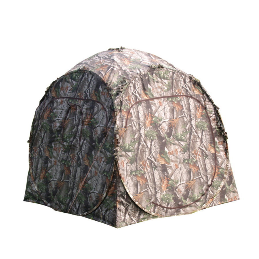 Outdoor Camouflage Real Tree Camping Picnic Pop up Bird Watching Tent Bird Appreciation Amy Tents Field Game House Hidden Tent