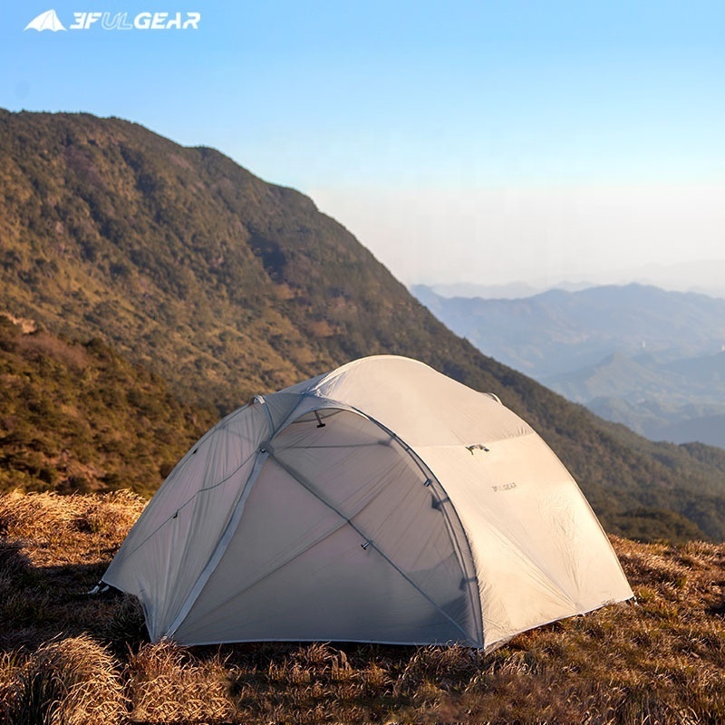 Multifunctional 3FUL gear Clear sky 4 thermal glemping family camping tent 10 person OEM