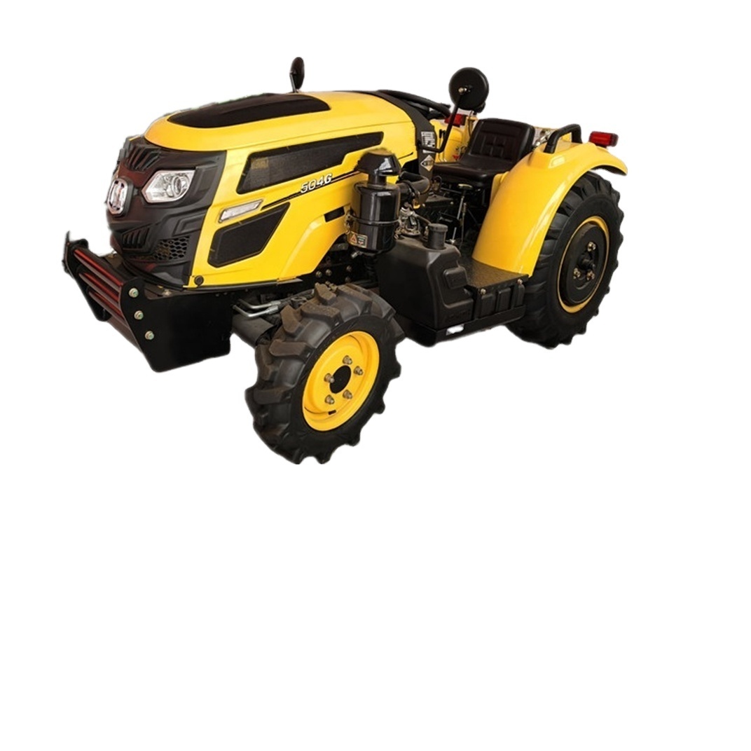 Made in China  factory price  agricultural equipment Farm Machinery traktor 4x4 mini farm 4wd  50HP compact tractor