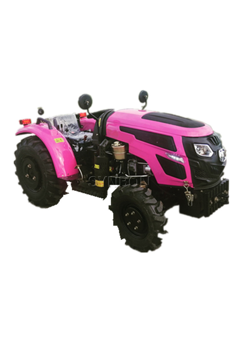 Made in China  factory price  agricultural equipment Farm Machinery traktor 4x4 mini farm 4wd  50HP compact tractor