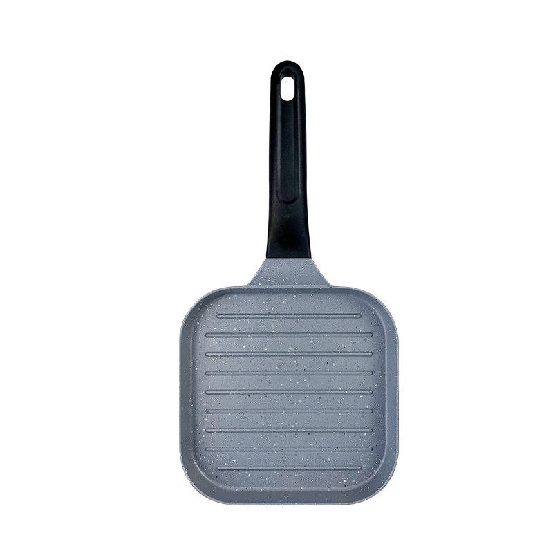 Non Stick Square breakfast egg cake Frying Pans Cast Aluminum Grilling Pan for Steak pancake