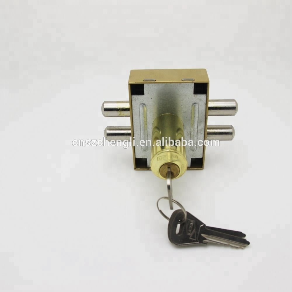 high quality 2 bolts  RIM LOCK 4111 FOR SPAIN MARKET