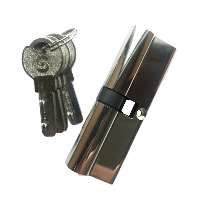 High quality zinc alloy  lock cylinder 5 computer keys cheaper price