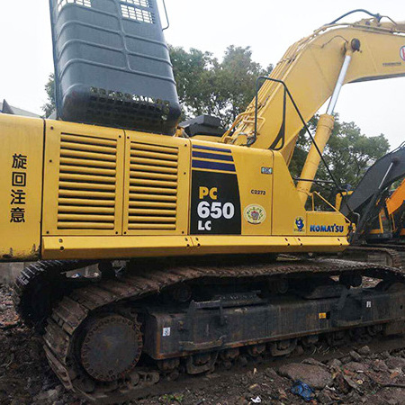 Hot Selling komatsu PC650 used excavator used komatsu digger Excavator Cheap Price Good Quality Heavy Excavator