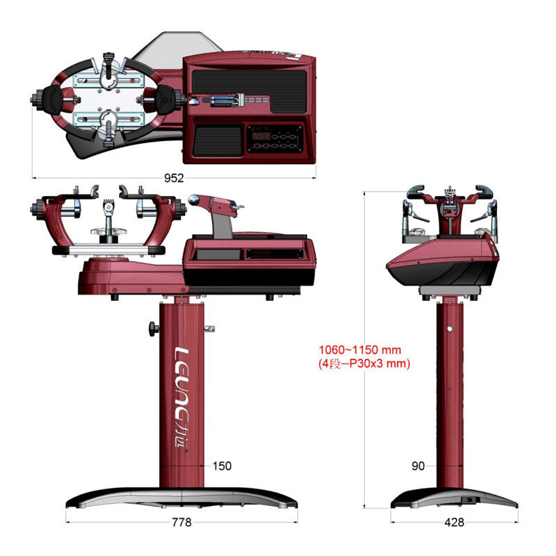 High quality automatic electronic badminton and tennis racket stringing machine