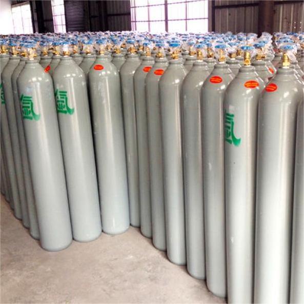 Good quality High Pressure 40L 200Bar Ne Md helium Gas Cylinder with ISO9809 for industry