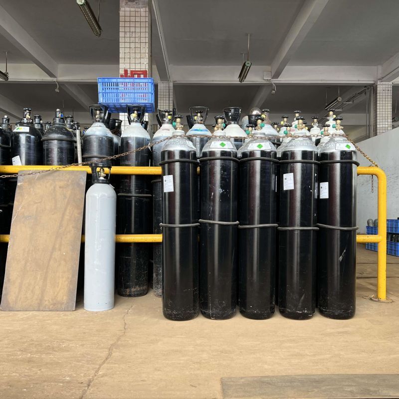 manufactory direct ISO 9809 Tuv Certified Stainless Steel Argon Cylinders 50L composite gas cylinder