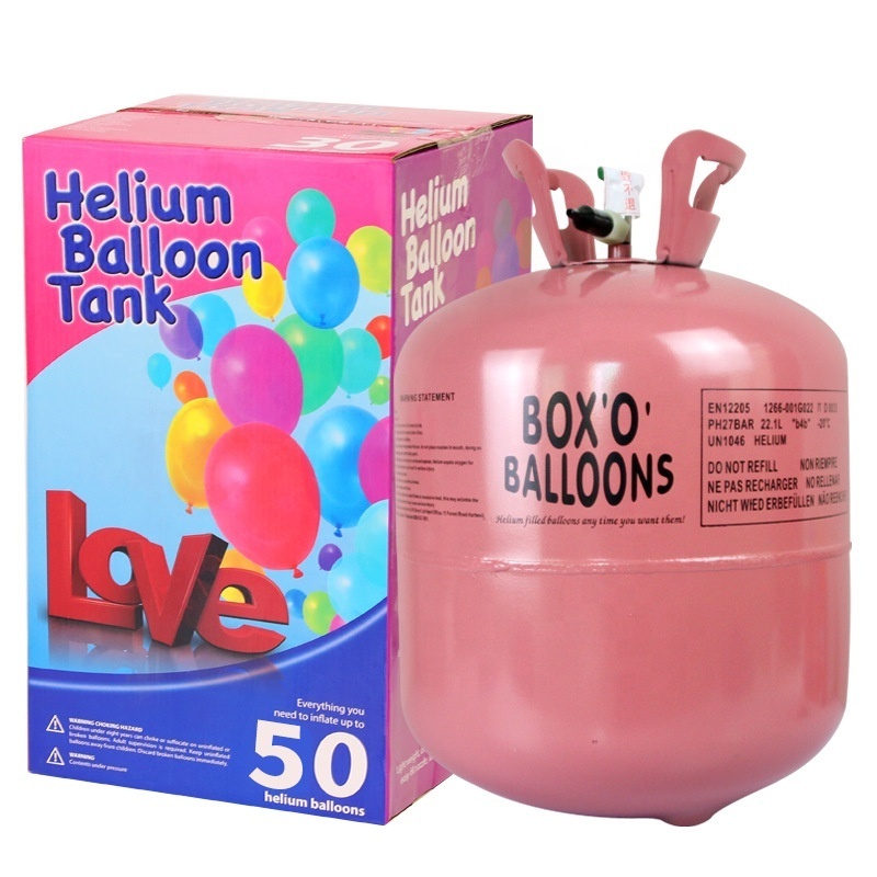 Helium Balloon Pump New Release Disposable 30lb Small Cylinder Pure 99.99% Balloon Helium With Gas He 50lb Helium Gas Price Gas