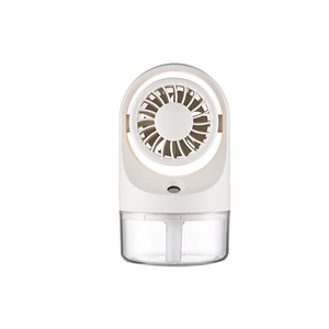 2024 New Arrivals hot sale Type-c rechargeable portable small table fan with col mist outdoor handheld Mini USB fan