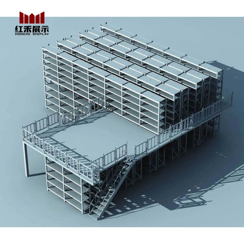 Hong He Multi-Level Factory Directed-Sale High Effective Warehouse Rack Platform