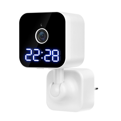 Tuya Clock Security Camera 1080P US Spec Direct Box Camera Home Smart Monitor