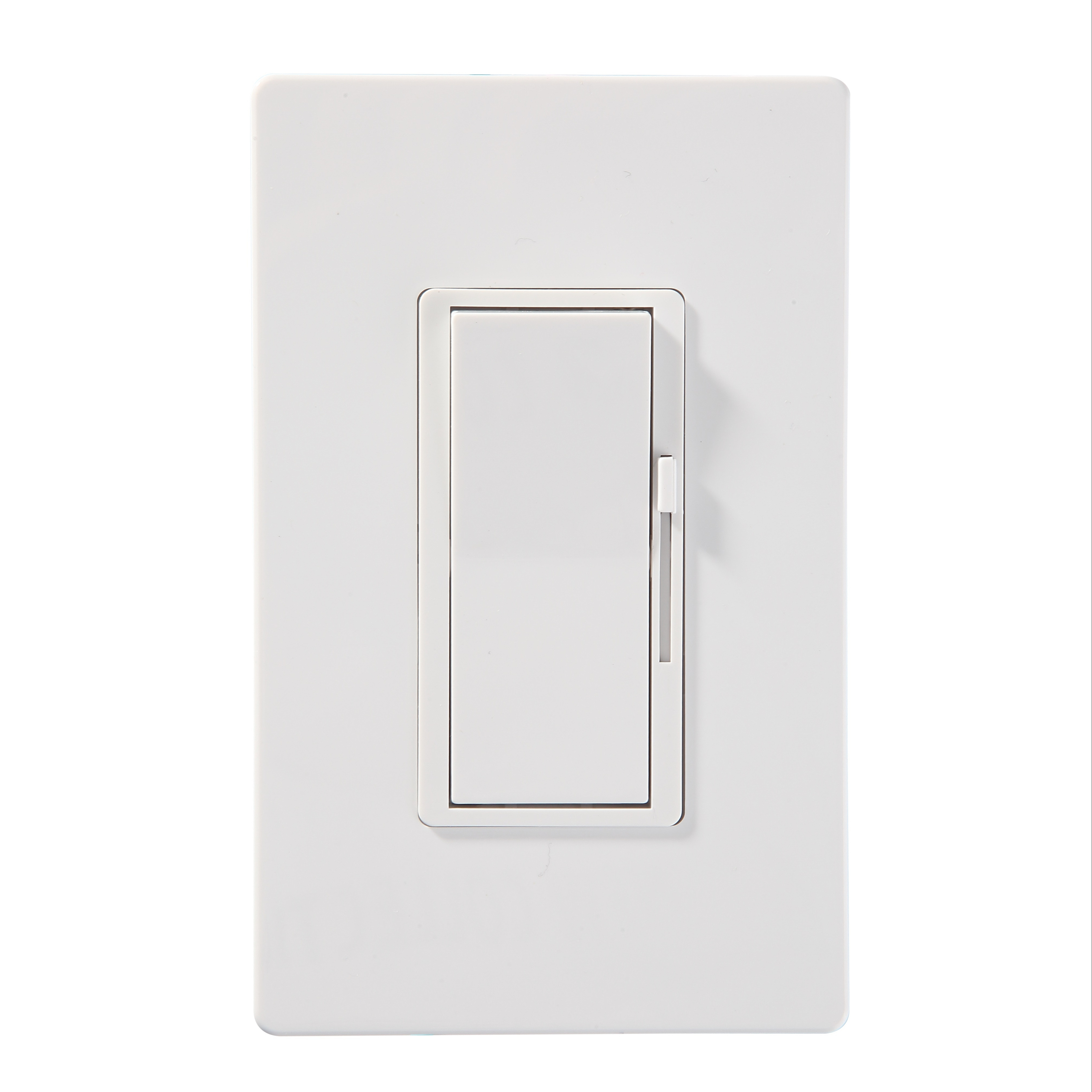 Single Pole/3 Way Dimmer Switch UL For Dimmable LED, Halogen and Incandescent Bulbs with Wallplate,2Locations