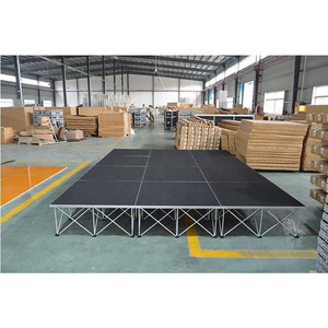 Cheap Folding Mobile Portable fashion adjustable Stage Platform For Concert Event Dance Snap stage