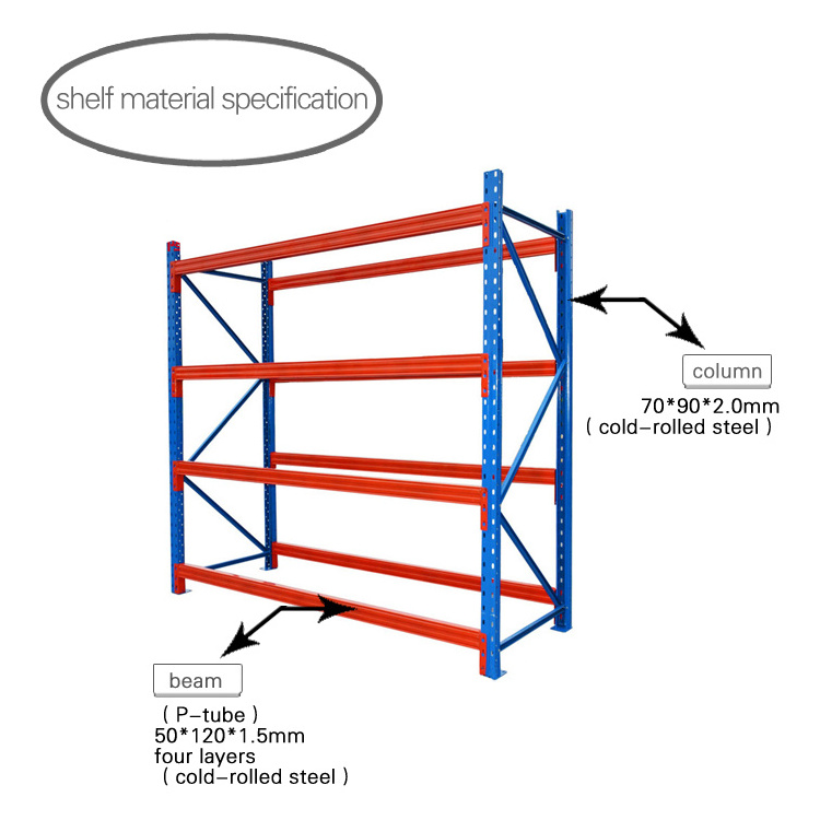 Wholesale Customized Good Quality Heavy Duty Metal Storage Corner Shelf Rack Shelves