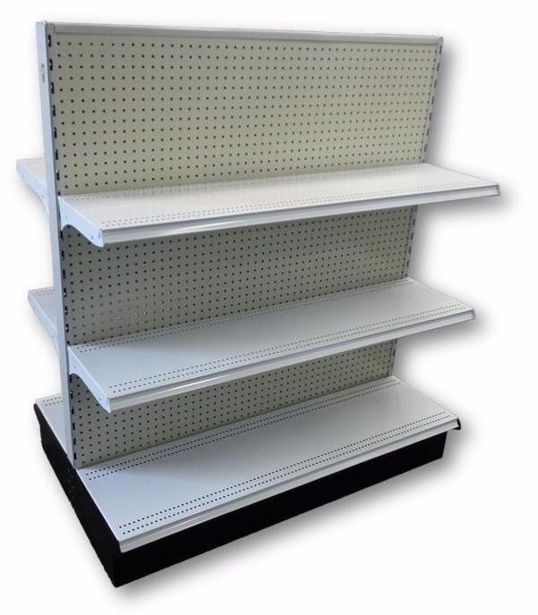 Wholesale Factory Price Grocery Shelves Supermarket Deep Shelf Display Equipment White