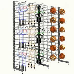 Customized new style wire basket tray shop shelves and supermarket wire wall display cabinets shelf hook