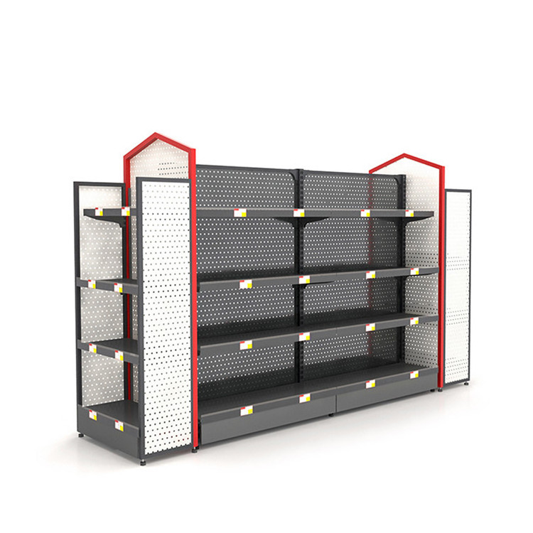 Wholesale Low Moq Metallic Retail Equipments Galvanized Gondola Shelving Supermarket Shelves Shelf For Supermarket Spices