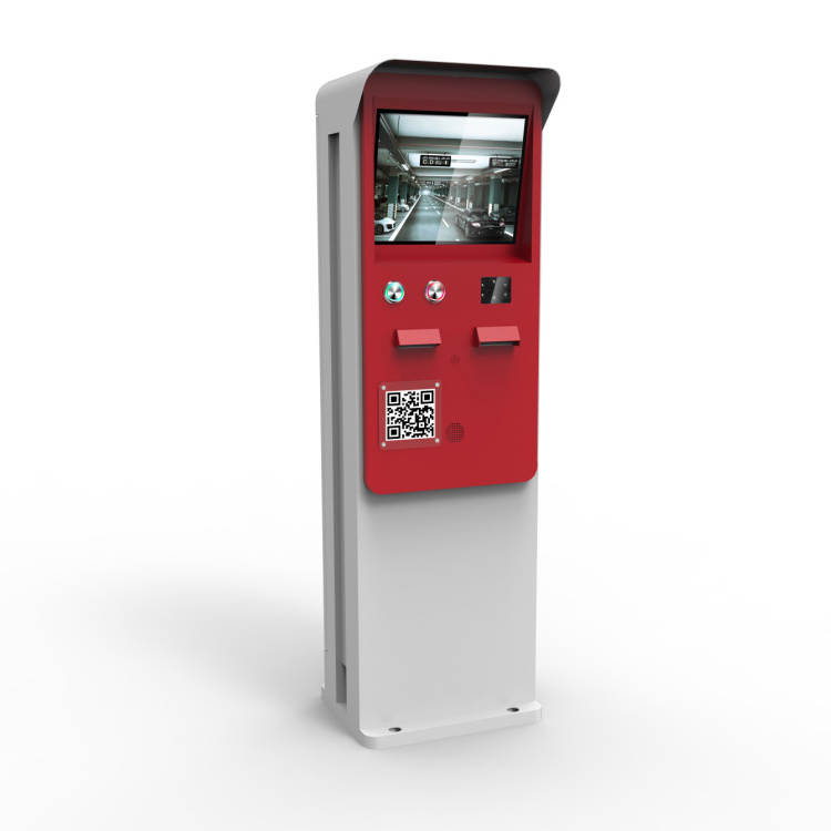 station touch screen kiosk/depot self service payment kiosk/parking ticket machine