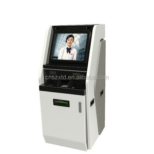 21.5 inchl self-service  atm machine bank deposit bank cash acceptor machine card  atm kiosk