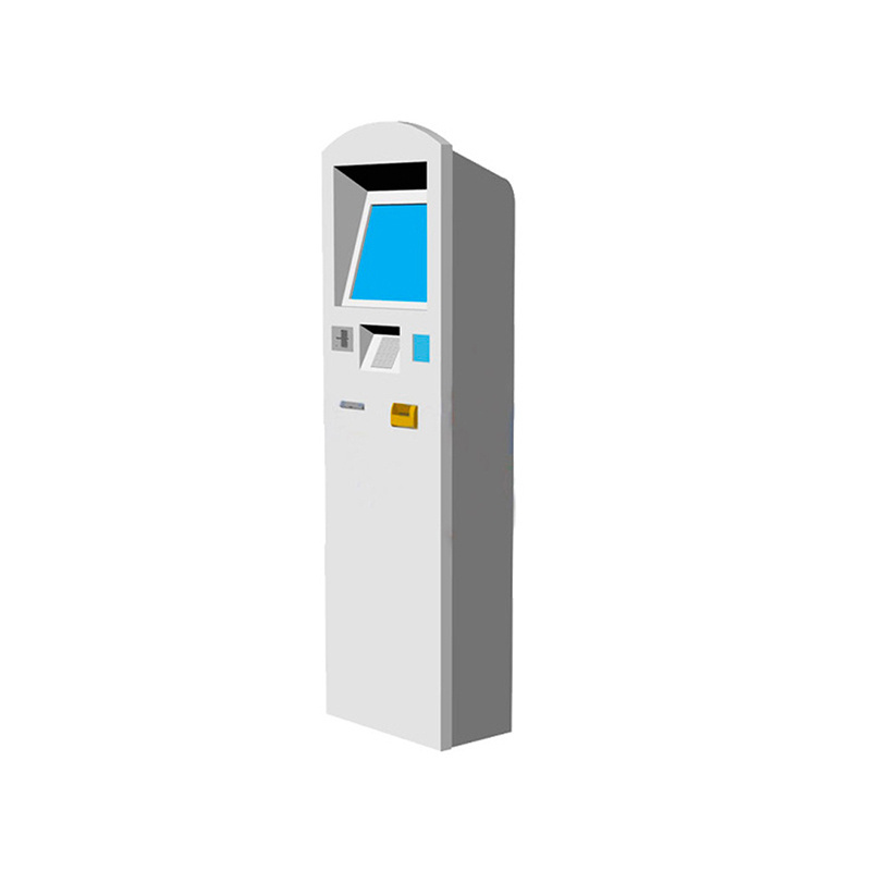 outdoor self service bill payment parking kiosk multi touch screen kiosk cash ragistar bank atm machine cash acceptor machine