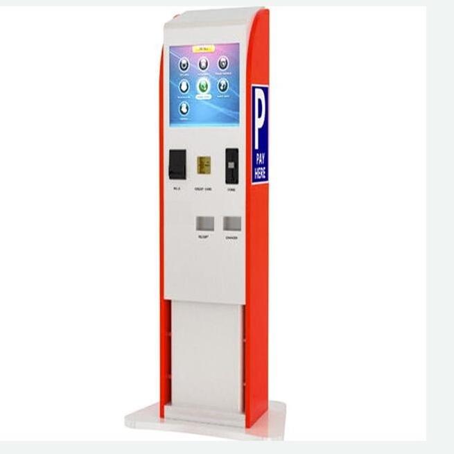 station touch screen kiosk/depot self service payment kiosk/parking ticket machine