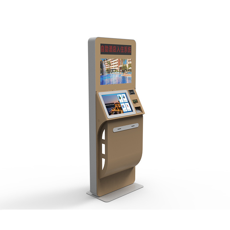 Hotel Check In Kiosk Smart Card Dispenser Kiosk vending machine