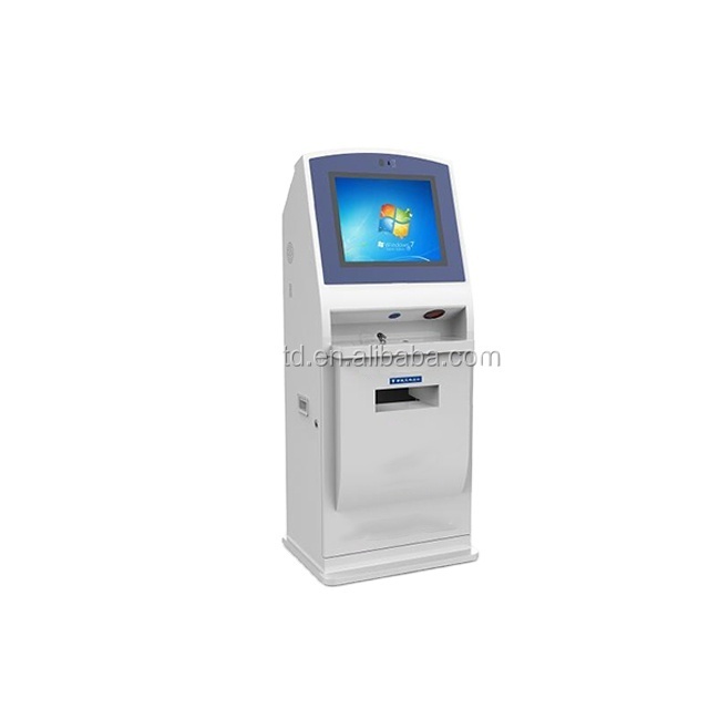 21.5 inchl self-service  atm machine bank deposit bank cash acceptor machine card  atm kiosk