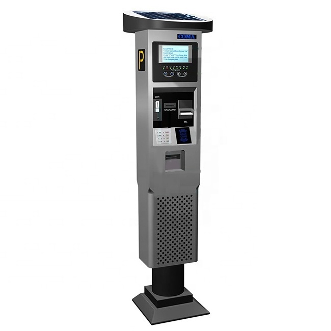 XTD Outdoor Parking Payment Kiosk With Cash and card or mobile payment way ATM machine