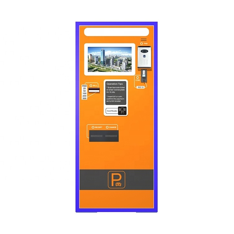 Digital Signage Price  Outdoor Kiosk Free Standing Self Payment outdoor kiosk Touch Screen  Parking Payment Kiosk