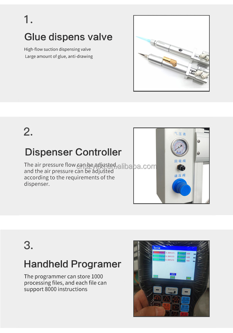 5331 high viscosity glue application machine led bulb glue dispenser 2600ML silicon glue dispensing machine for led strip