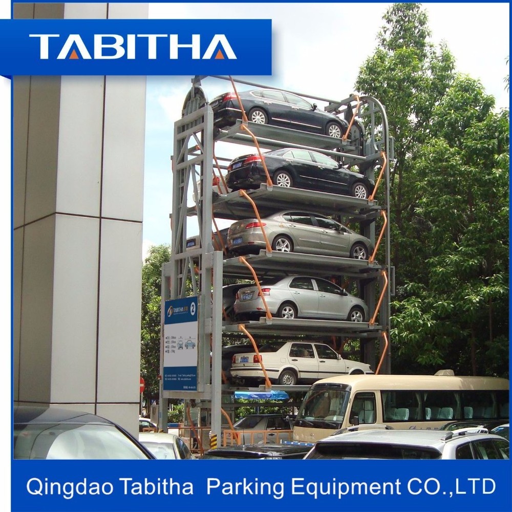 car parking equipment vertical circulation rotary parking system smart