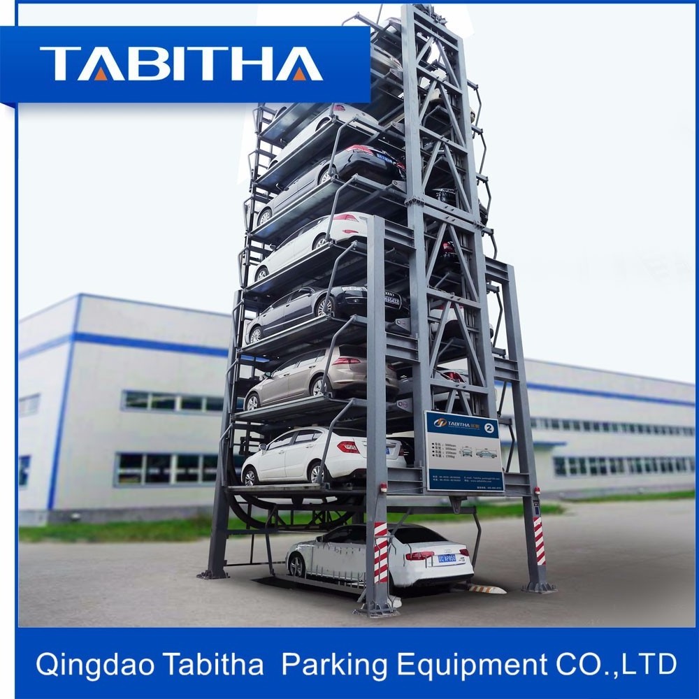 car parking equipment vertical circulation rotary parking system smart