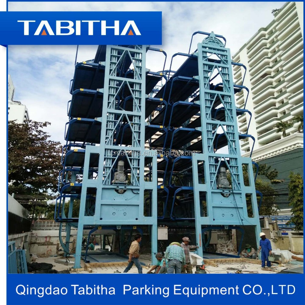 Automated Mini Smart Vertical Rotary Car Parking System