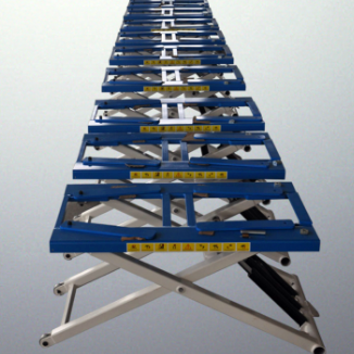 Portable hydraulic car lift scissor car lift for sale