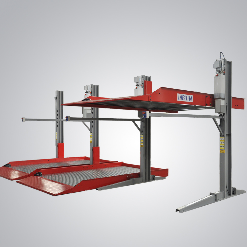 two stacker for home garage car parking lift