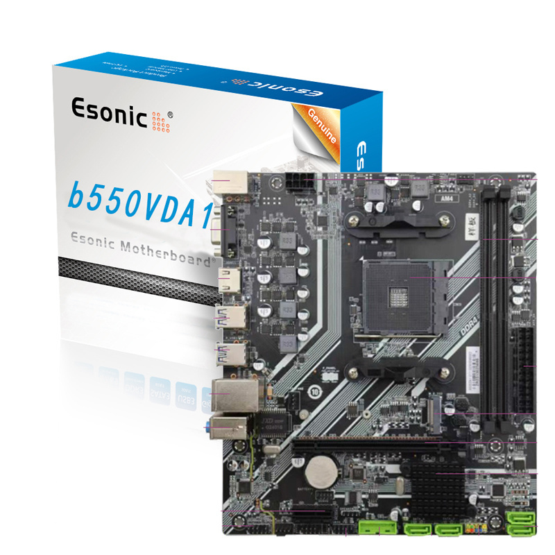 B550 Motherboard ATX mainboard 2 * DDR4 AM4 1311 Support AMD Rizen 3000/4000/5000 Factory Direct