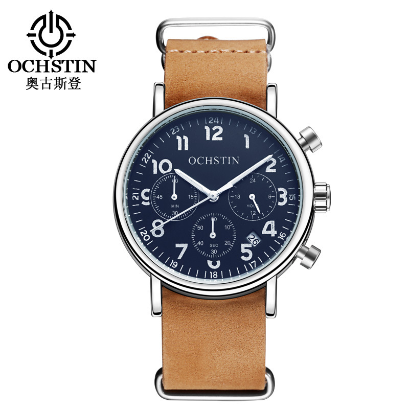 OCHSTIN Sports Men's Watches For Man 2020 Top Brand Luxury Pilot watches men wrist Waterproof Original Quartz Chronograph Clock