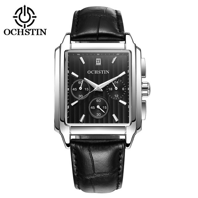 OCHSTIN Chronograph Men's Watch Men Watches Male GQ063 Casual Top  Quartz Wristwatch Clocks Stopwatch