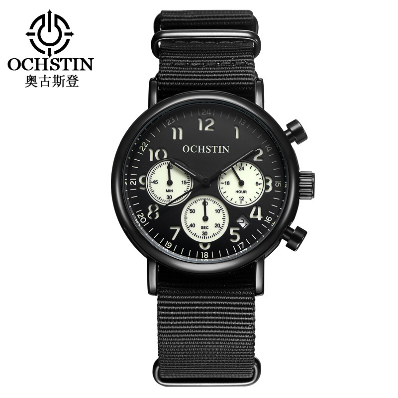 OCHSTIN Sports Men's Watches For Man 2020 Top Brand Luxury Pilot watches men wrist Waterproof Original Quartz Chronograph Clock